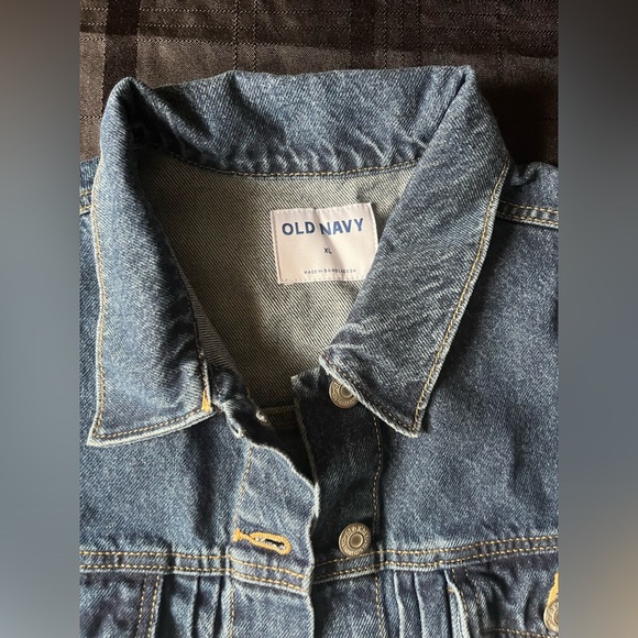 Old Navy Blue Jean Jacket XL - Picture 3 of 9